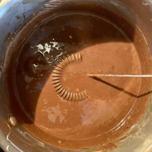 Step Two (cont.): Mix until smooth.