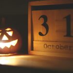 Pumpkin and October 31 decorative date