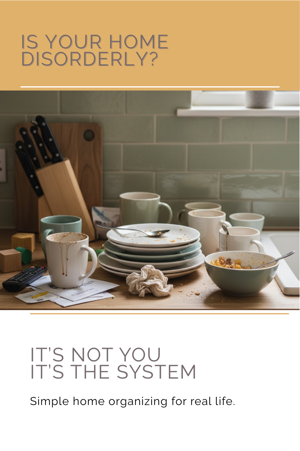 Thoughtful home systems clean up messy dishes.