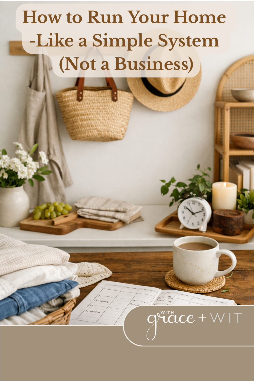 A house that uses realistic home systems to run it.